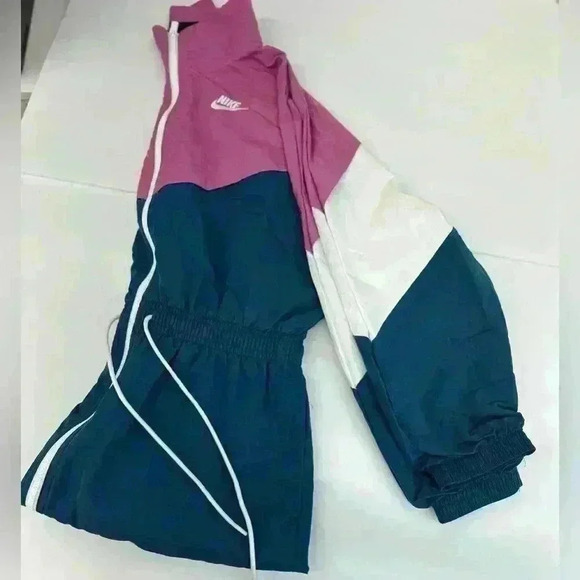 NIKE WOMEN'S ICON CLASH COLOR BLOCK TRACK JACKET “RARE VINTAGE”  SIZE XS - Picture 7 of 11